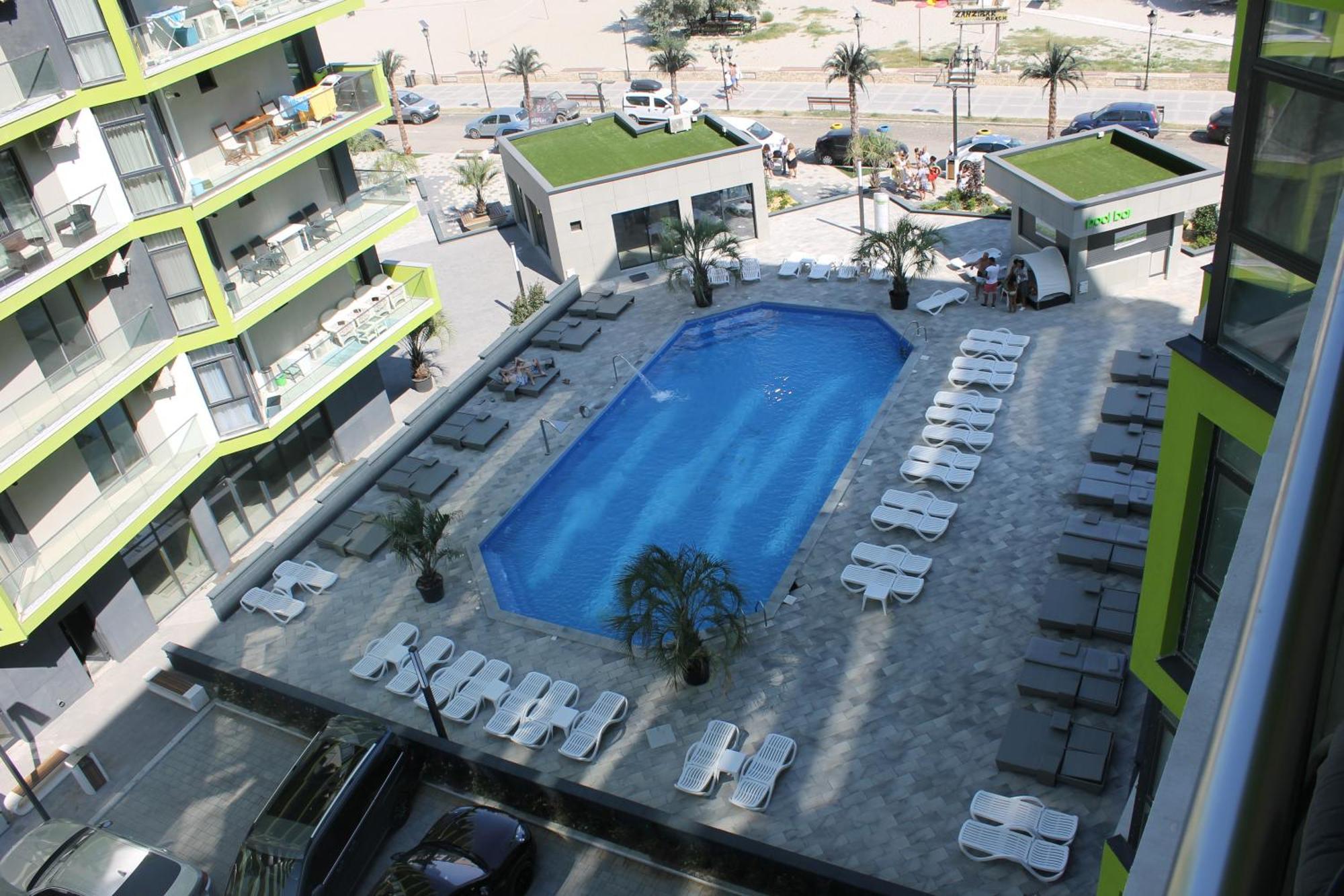 On Beach-Mamaia Residence Năvodari Eksteriør bilde